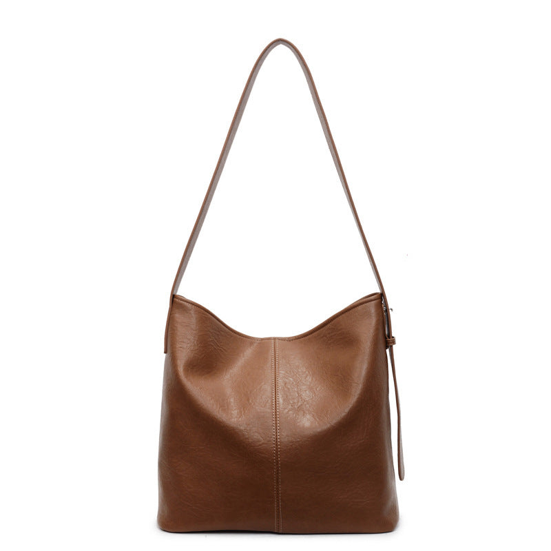 Women's Summer Large Capacity Retro Bucket Bag